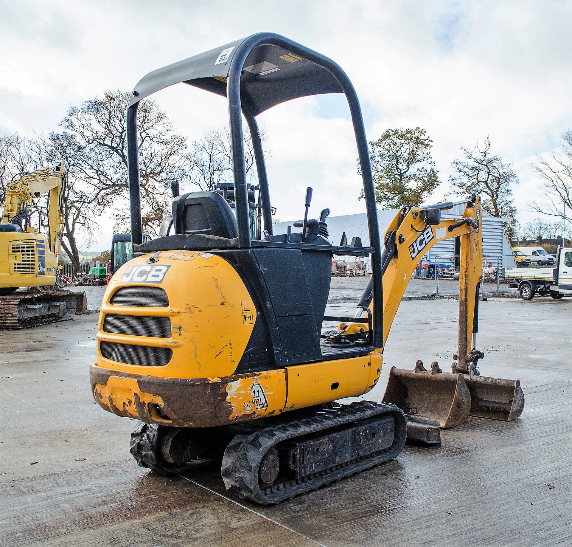 JCB 8014 CTS 1.5 tonne rubber tracked mini excavator Year: 2015 S/N: 2070994 Recorded Hours: 1325 - Image 3 of 21