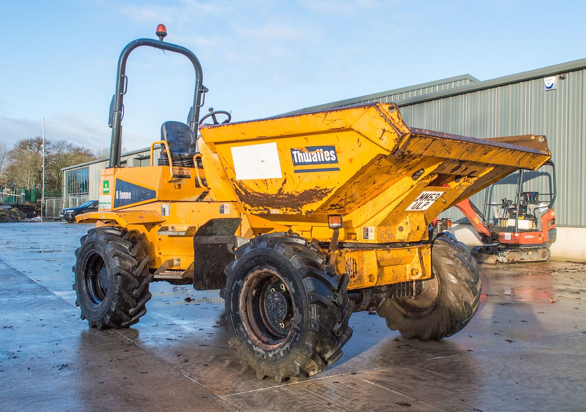 Thwaites 6 tonne swivel skip dumper Year: 2014 S/N: 401C7596 Recorded Hours: 1848 A634773 ** Foot - Image 2 of 20