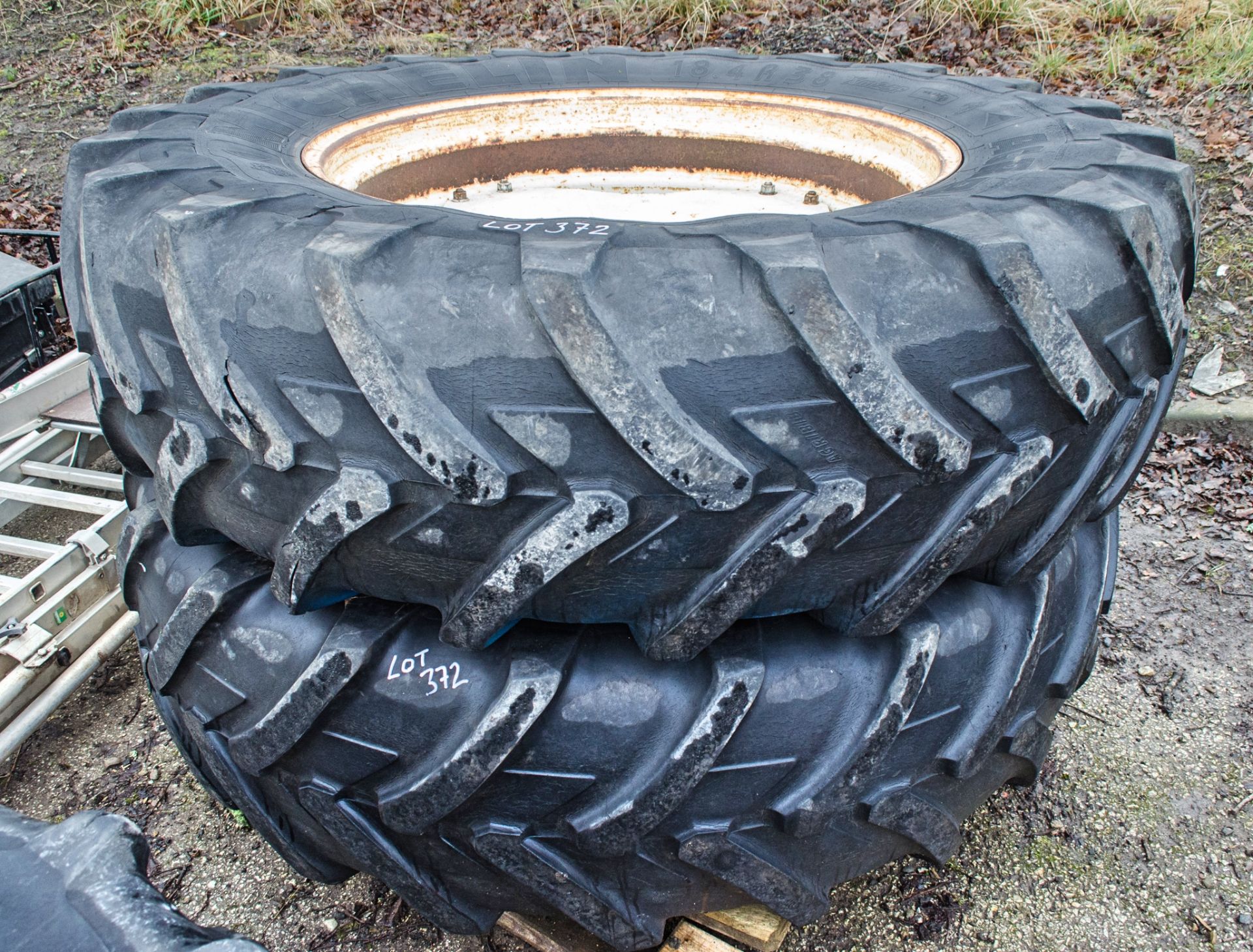 2 - tractor wheels and tyres tyre size: 18.4 R38 To fit Ford 10 series tractor