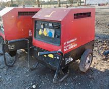 Mosa GE6000 SX/GS 6kva diesel driven generator Recorded Hours: 3605 14104028