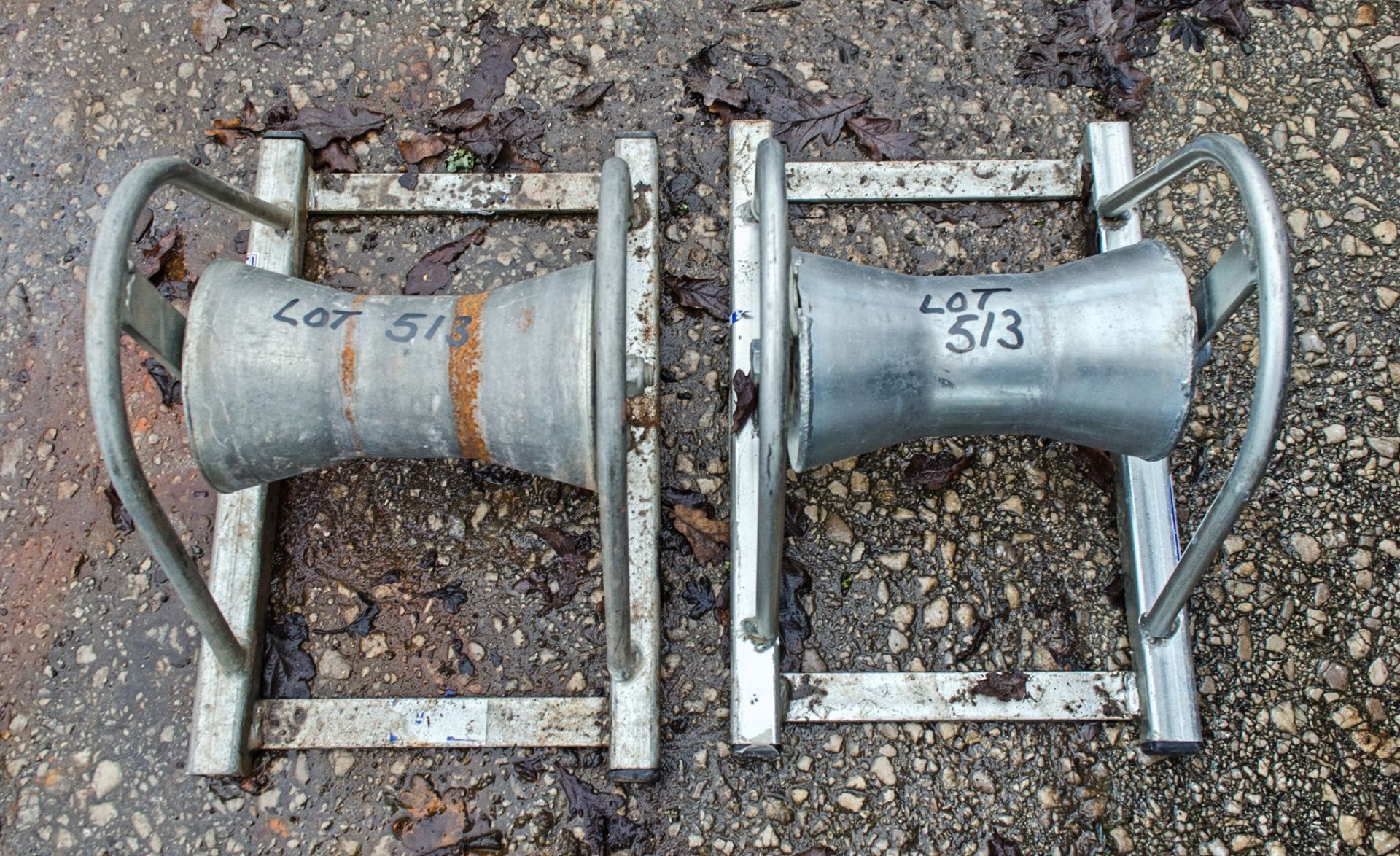 2 - pipe rollers
