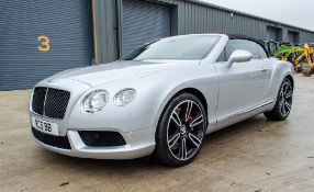 Bentley Continental GTC 4.0 V8 2 door convertible Reg No: RCS 88 (reg number will be retained)