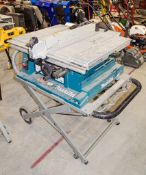 Makita 2704 110v push around table saw 1404-2728