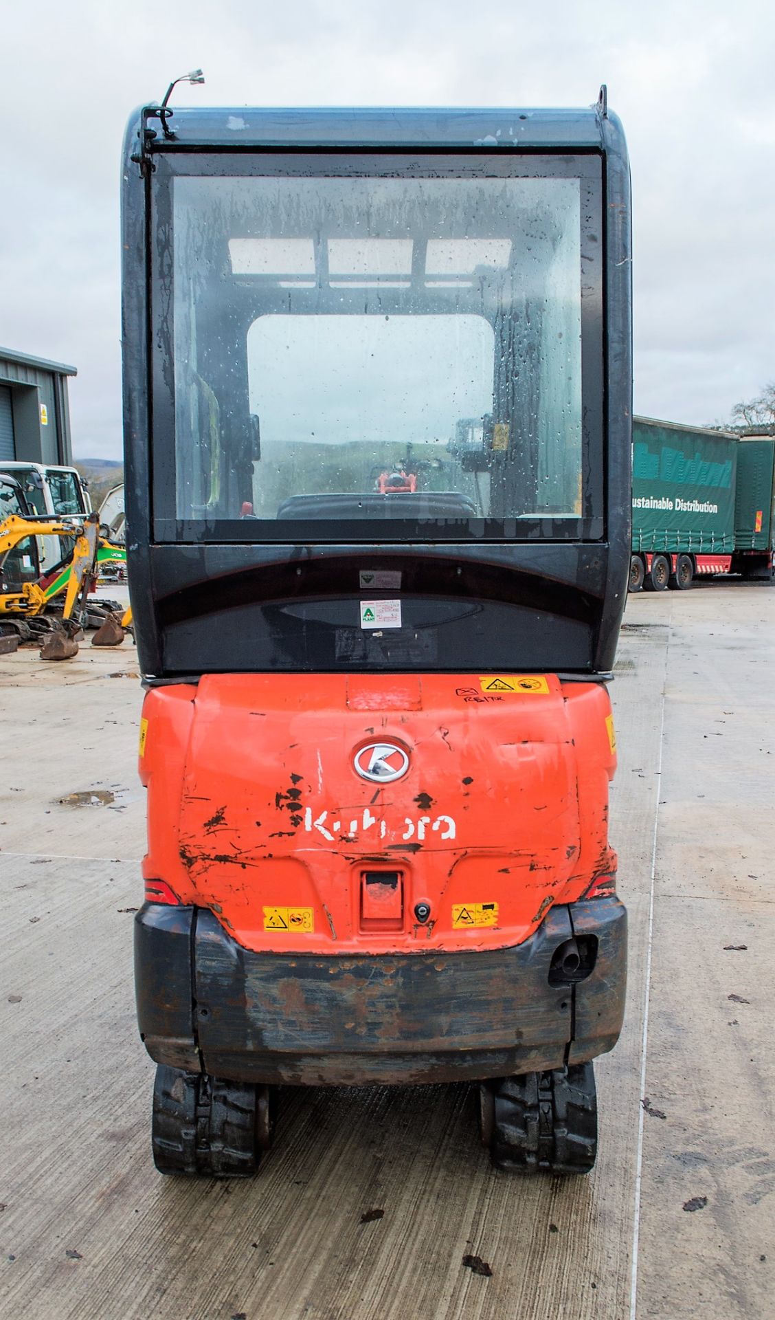 Kubota KX016-4 1.5 tonne rubber tracked excavator Year: 2014 S/N: 57592 Recorded Hours: 2375 - Image 6 of 23