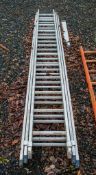 Lyte 3 stage extendable aluminium ladder 1509-91