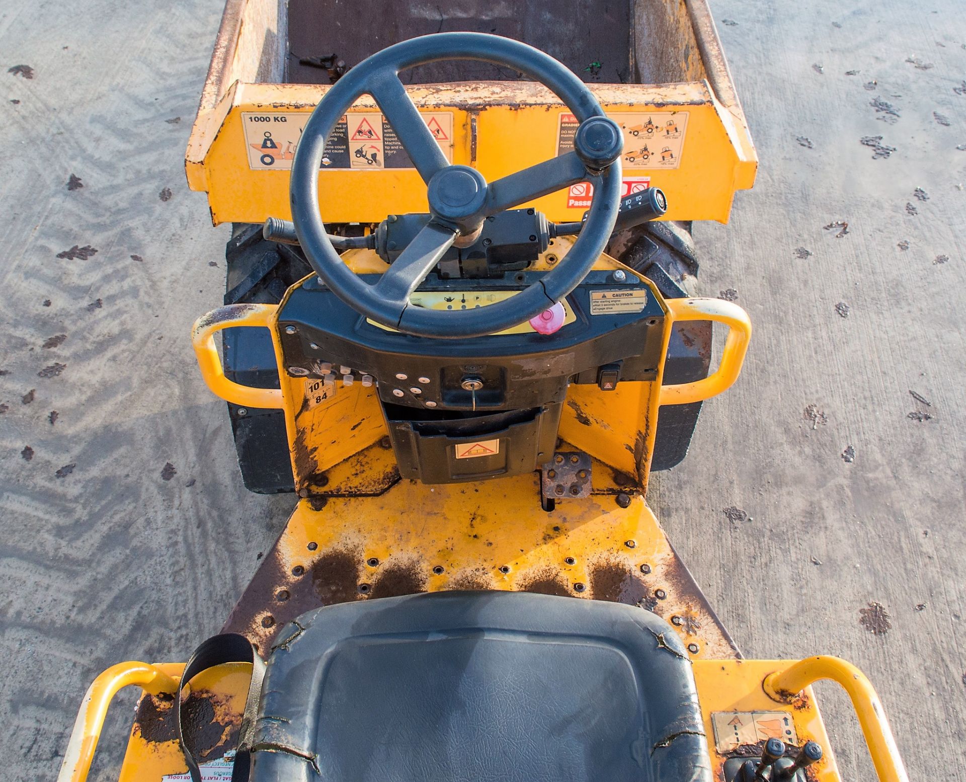 Thwaites 1 tonne hi-tip dumper Year: 2014 S/N: 141709661 Recorded Hours: 1372 A656873 - Image 16 of 20