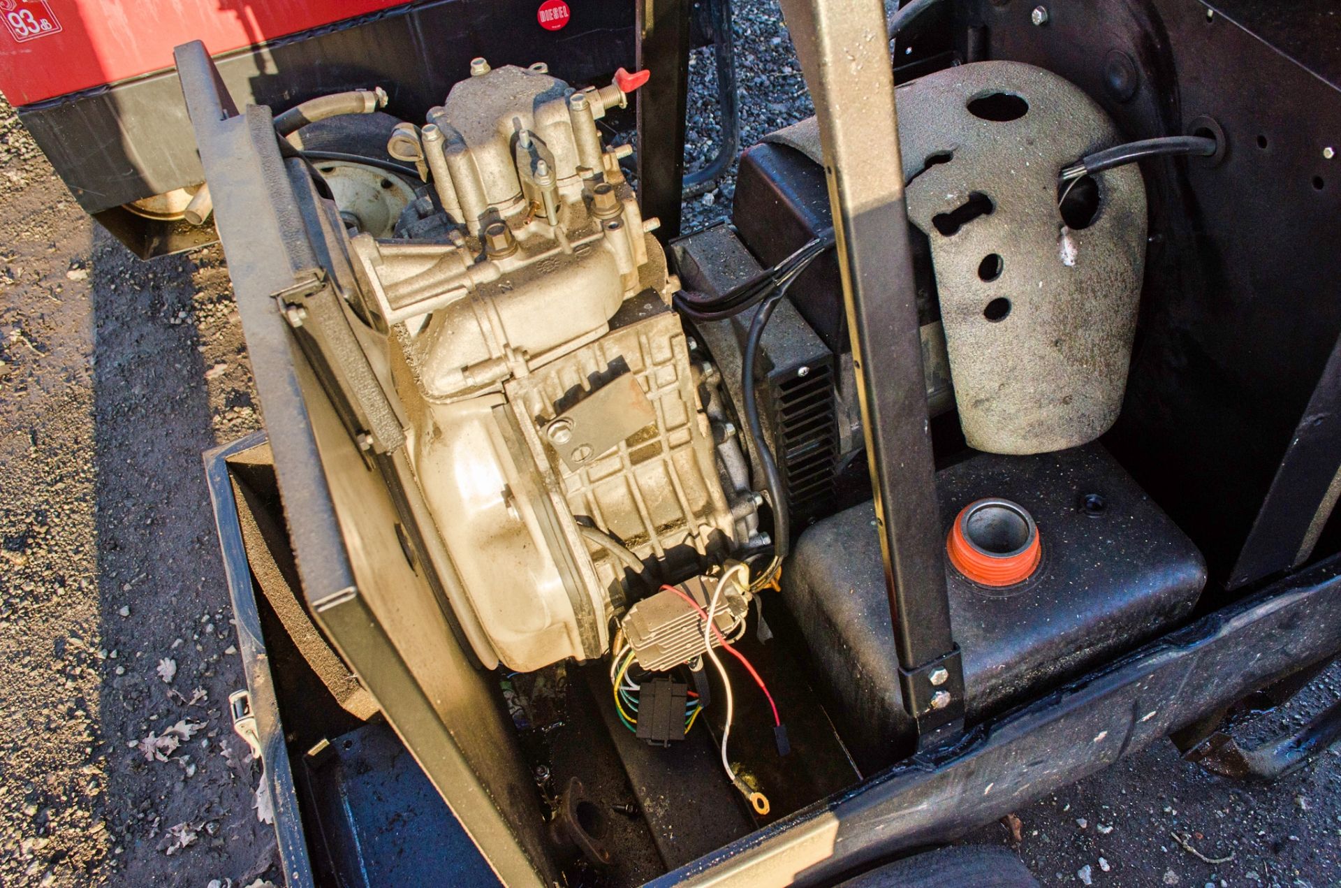 Mosa GE6000 SX/GS 6kva diesel driven generator Recorded Hours: 3196 15105178 - Image 5 of 5