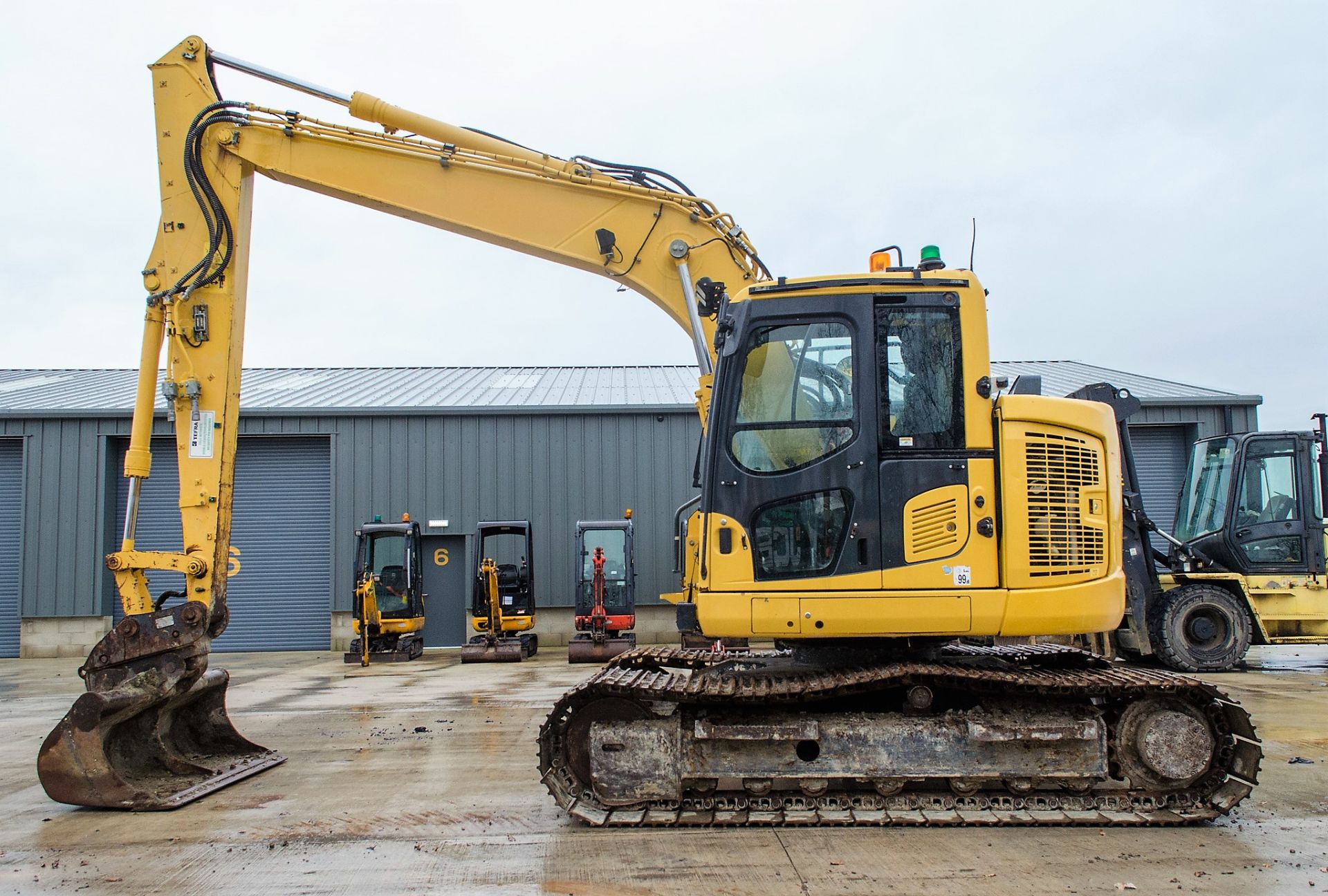 Komatsu PC138US-2 13 tonne steel tracked excavator Year: 2017 S/N: F50403 Recorded Hours: 4364 3rd - Image 7 of 27