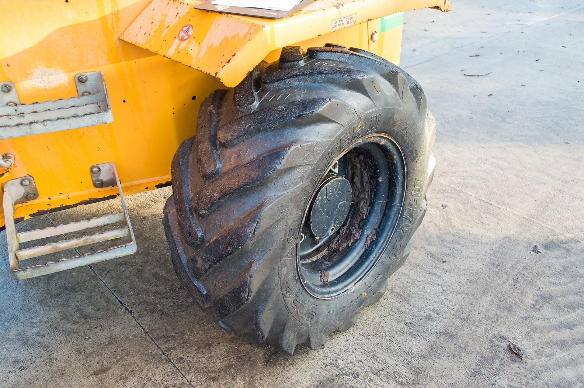 Thwaites 6 tonne swivel skip dumper Year: 2014 S/N: 401C7596 Recorded Hours: 1848 A634773 ** Foot - Image 13 of 20