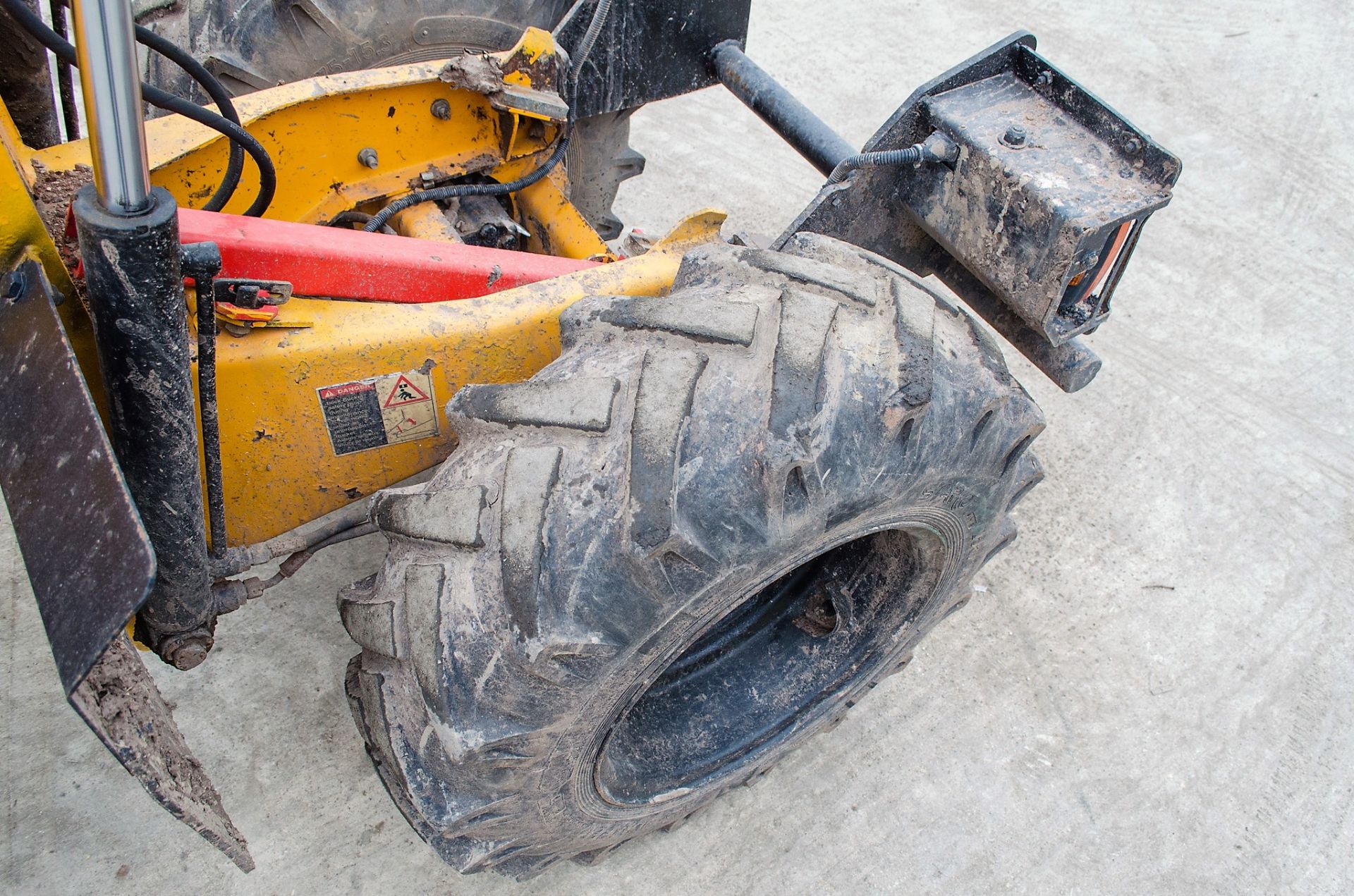 Thwaites 1 tonne hi-tip dumper Year: 2013 S/N: 317C5005 Recorded Hours: 1474 A602302 - Image 15 of 19