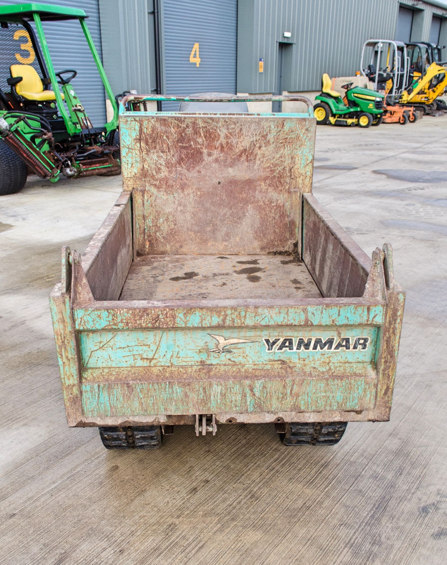 Yanmar C12R 1.2 tonne rubber tracked dumper Recorded Hours: 1052 - Image 5 of 17