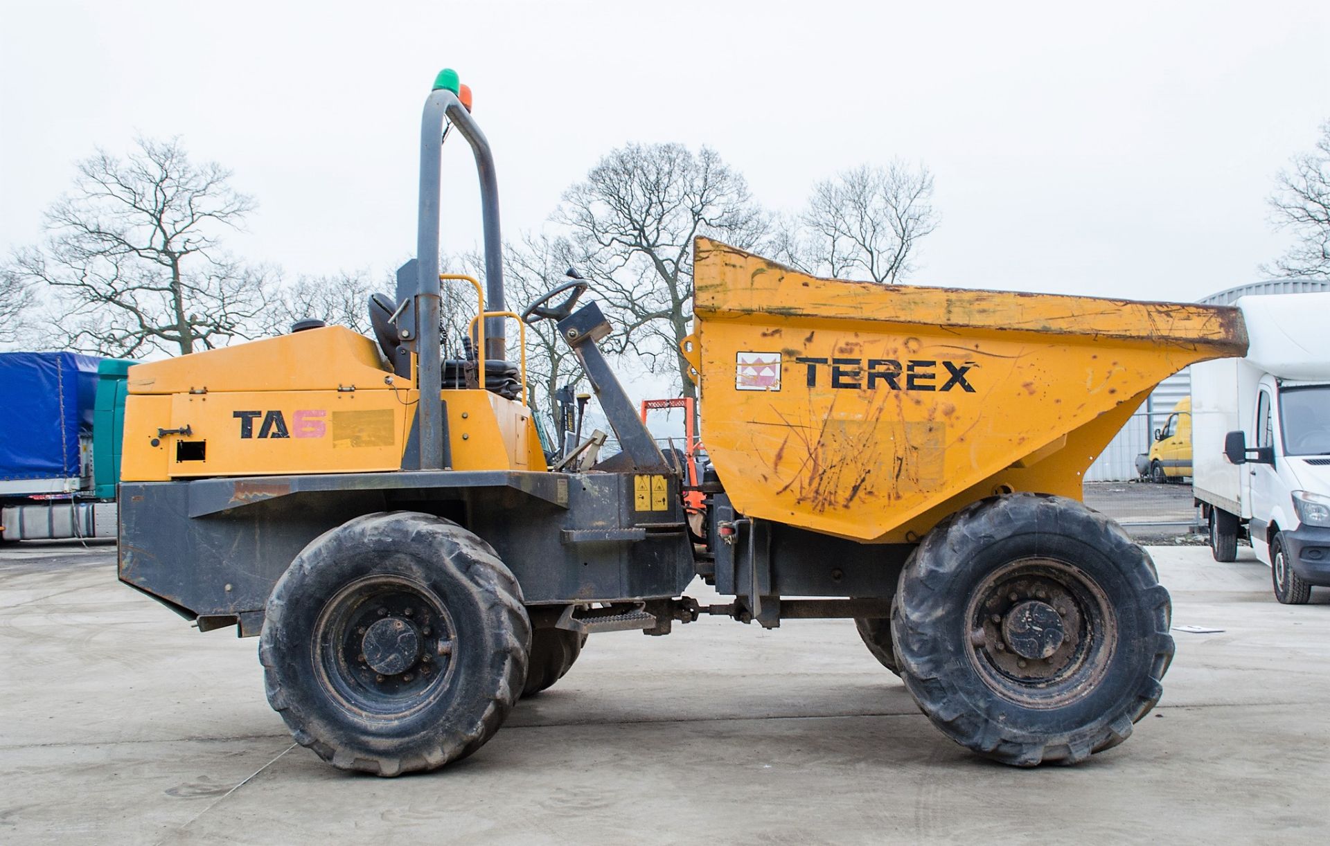 Terex TA6 6 tonne straight skip dumper Year: 2014 S/N: EE1PH5049 Recorded Hours: 1905 D1742 - Image 8 of 21