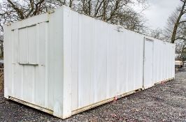 32ft x 10ft steel anti-vandal office site unit c/w keys A521744