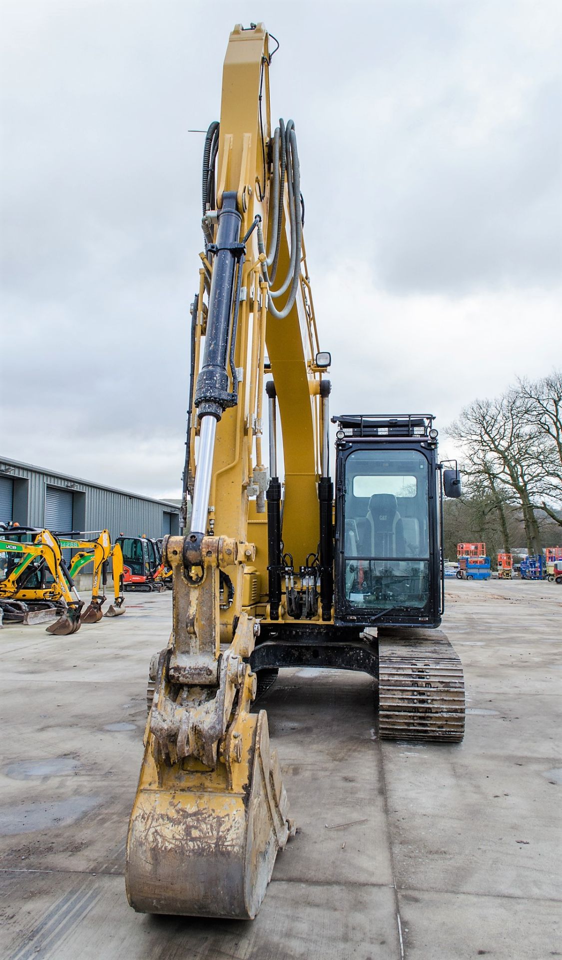 Caterpillar 313FL 13 tonne steel tracked excavator Year: 2020 S/N: 10898 Recorded Hours: 1292 piped, - Image 5 of 31