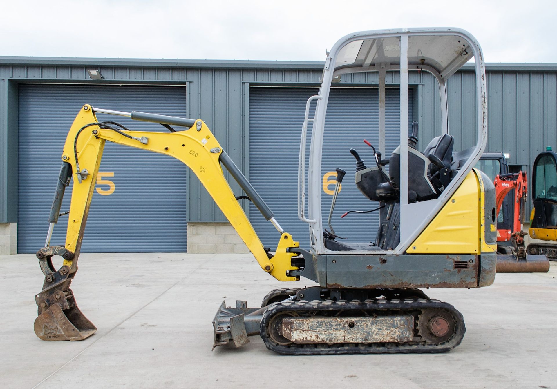 Wacker Neuson ET16 1.5 tonne rubber tracked mini excavator Year: 2016 S/N: HPAL00348 Recorded Hours: - Image 7 of 20