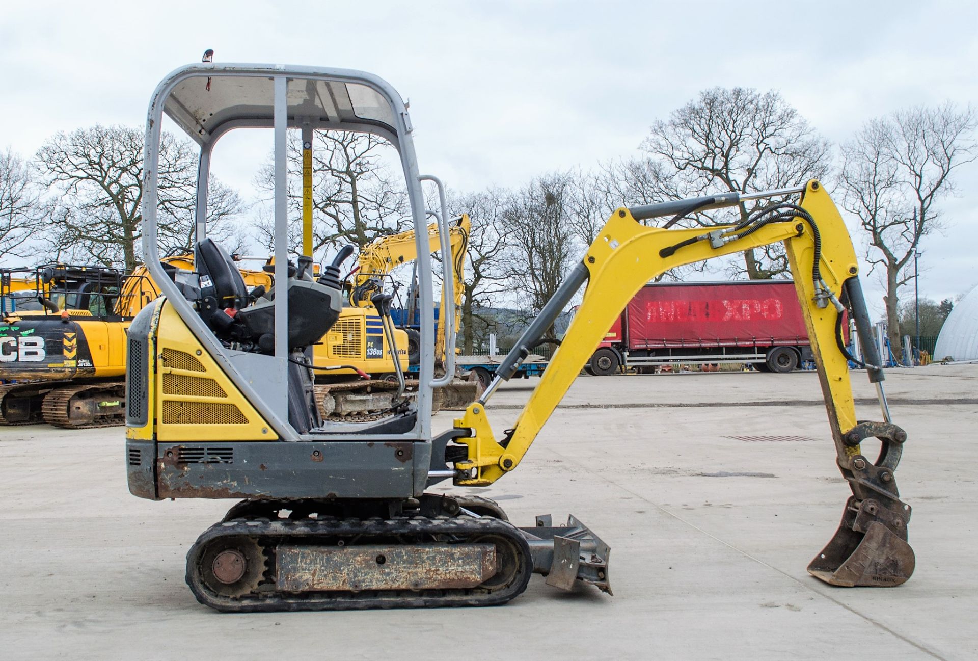 Wacker Neuson ET16 1.5 tonne rubber tracked mini excavator Year: 2016 S/N: HPAL00348 Recorded Hours: - Image 8 of 20