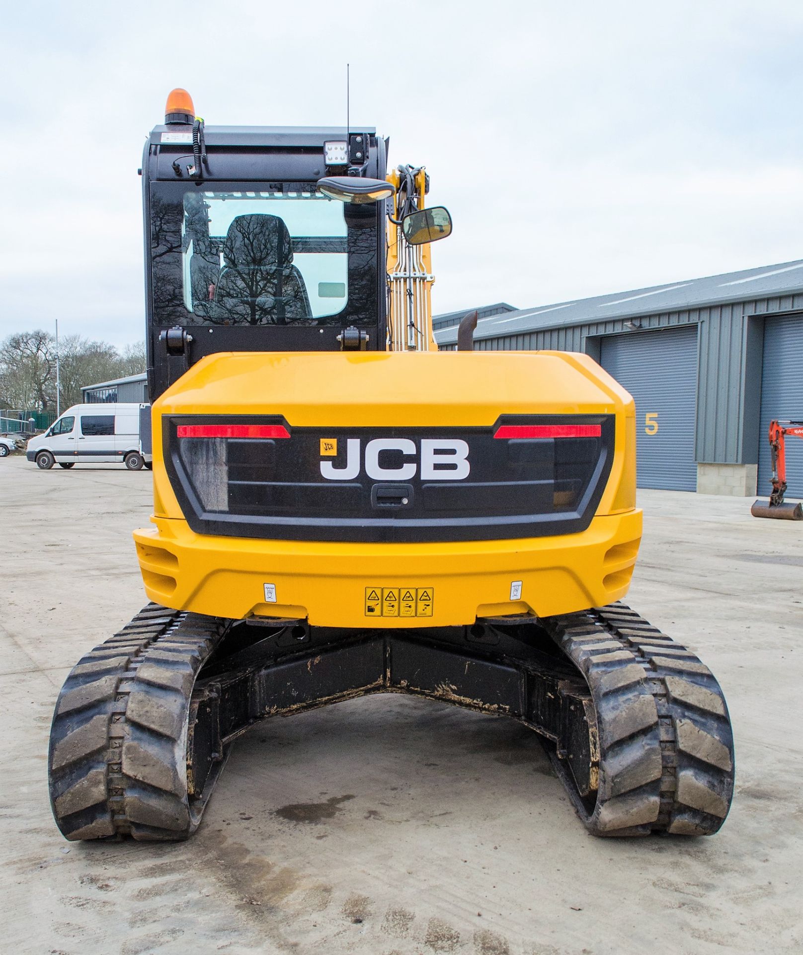 JCB 85 Z-2 Groundworker 8.5 tonne rubber tracked excavator Year: 2020 S/N: 2735673 Recorded Hours: - Image 6 of 29