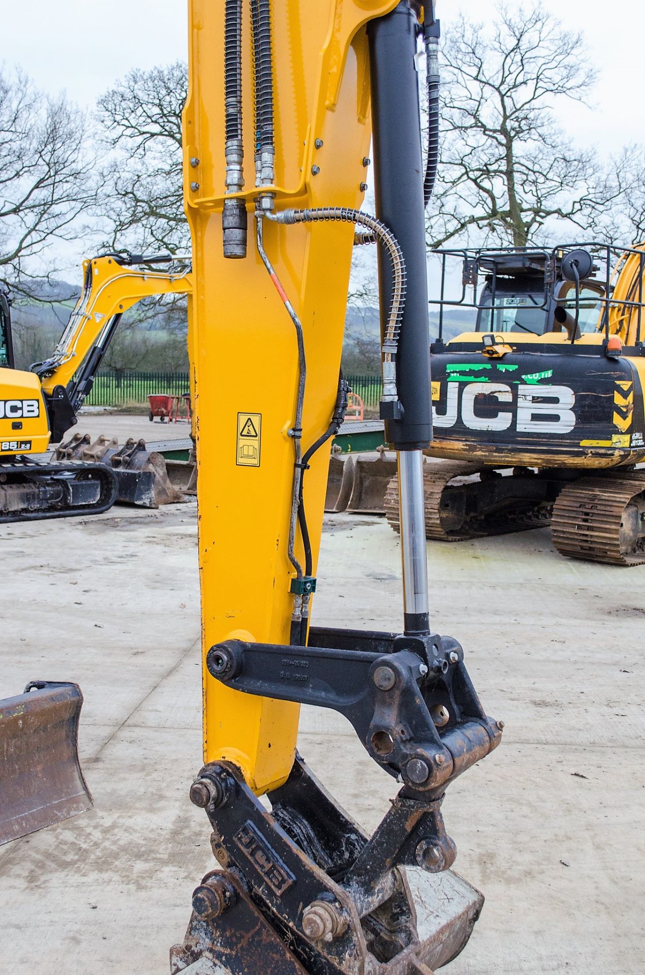 JCB 85 Z-2 Groundworker 8.5 tonne rubber tracked excavator Year: 2020 S/N: 2735673 Recorded Hours: - Image 18 of 29