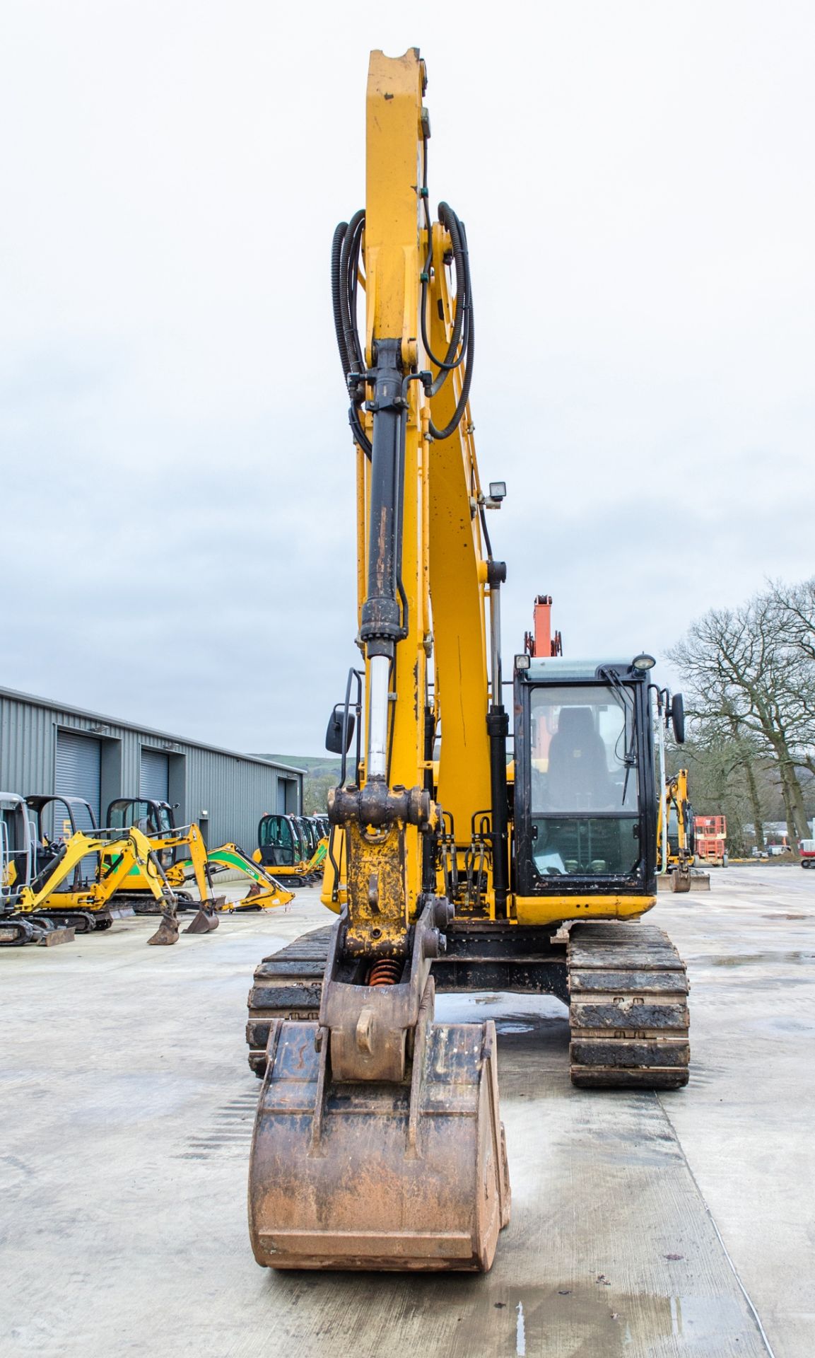 JCB JS 130 LC 13 tonne steel tracked excavator Year: 2014  S/N: 2134514 Recorded Hours: 5385 - Image 5 of 23