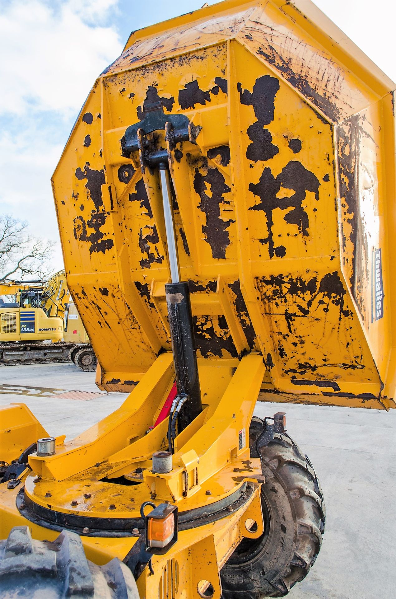 Thwaites 6 tonne swivel skip dumper Year: 2014 S/N: 1C7539 Recorded Hours: 1858 c/w V5C registration - Image 10 of 20