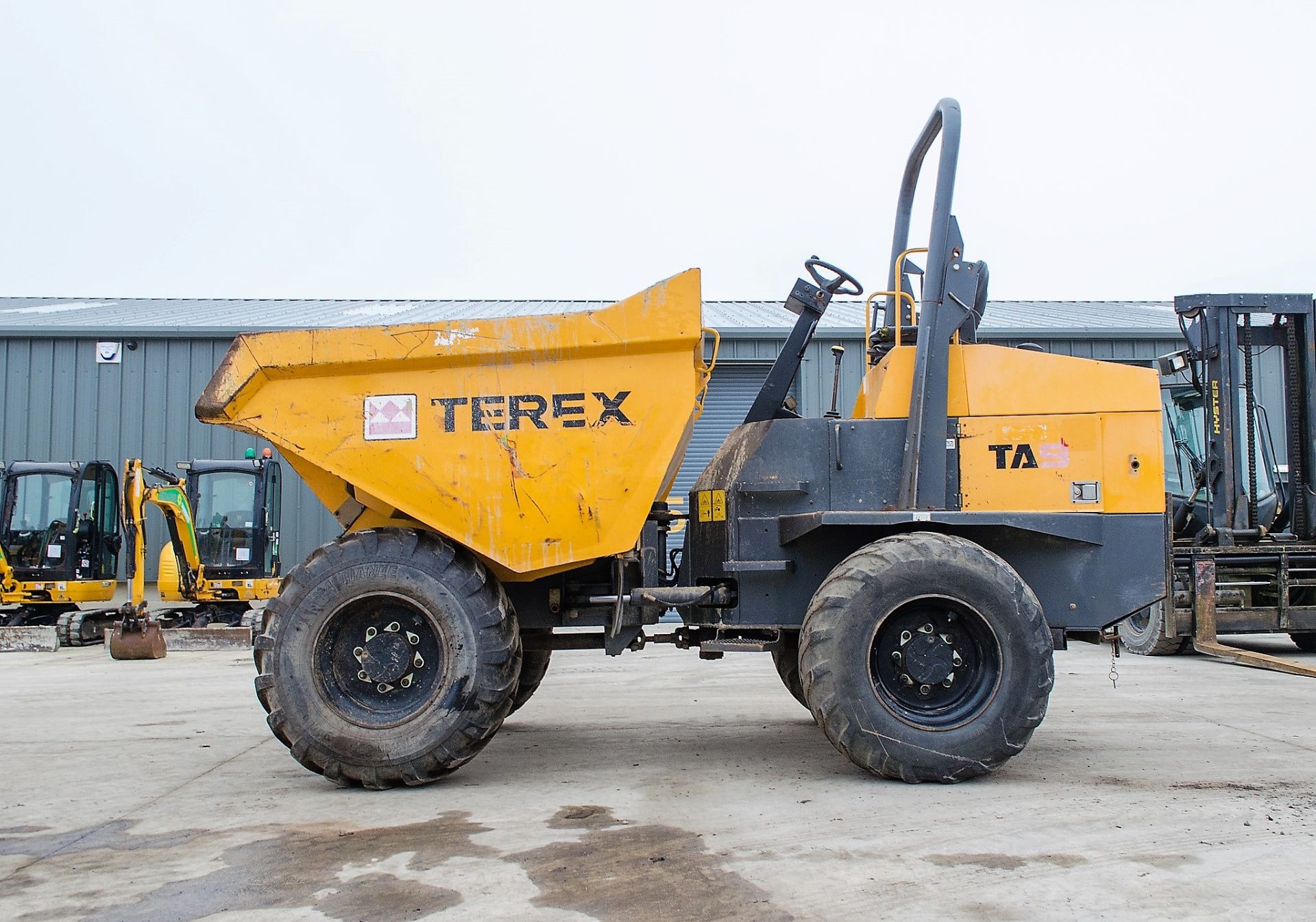 Terex TA9 9 tonne straight skip dumper Year: 2014 S/N: EE8PK5987 Recorded Hours: Not displayed ( - Image 7 of 20