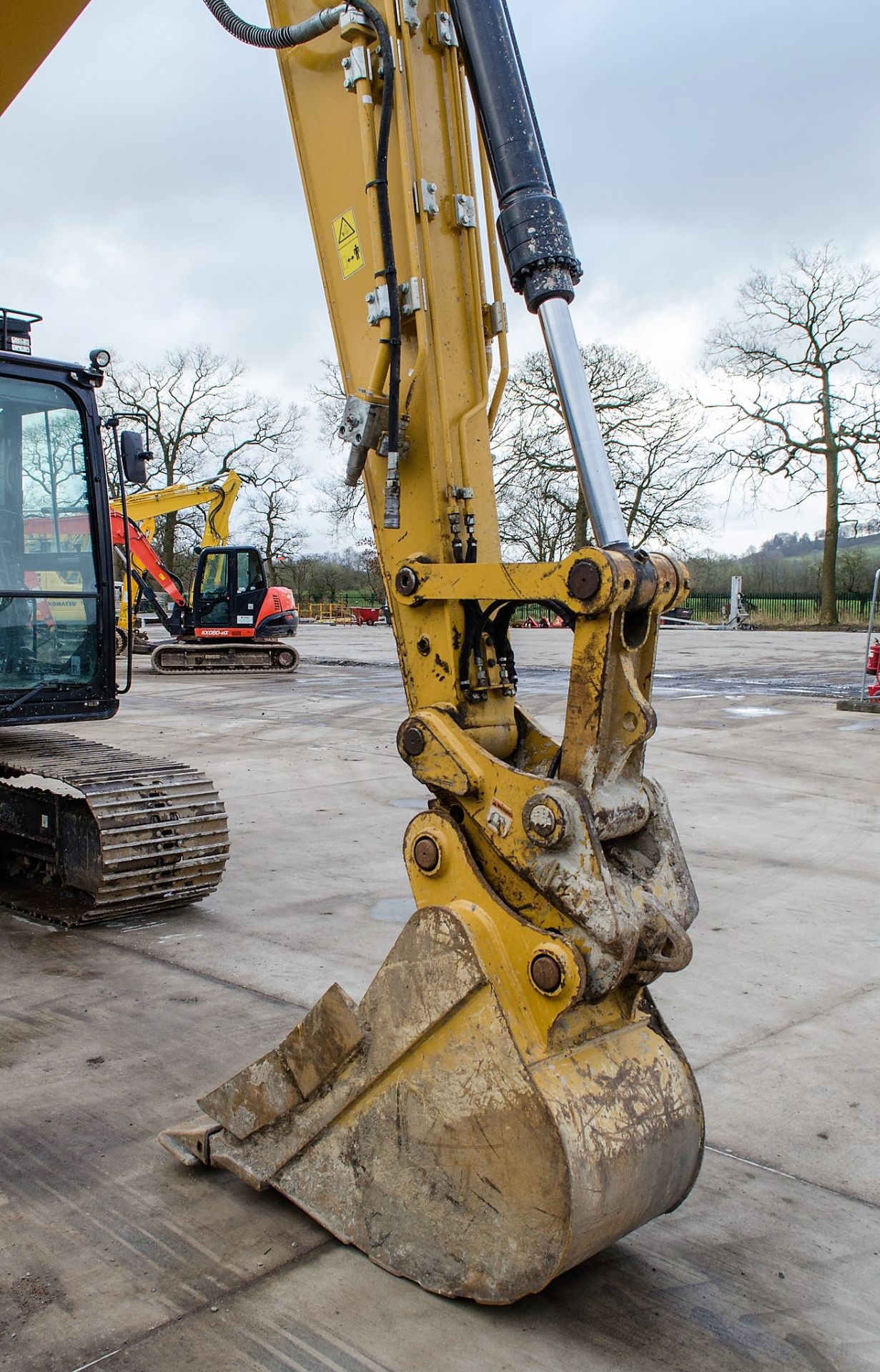 Caterpillar 313FL 13 tonne steel tracked excavator Year: 2020 S/N: 10898 Recorded Hours: 1292 piped, - Image 13 of 31