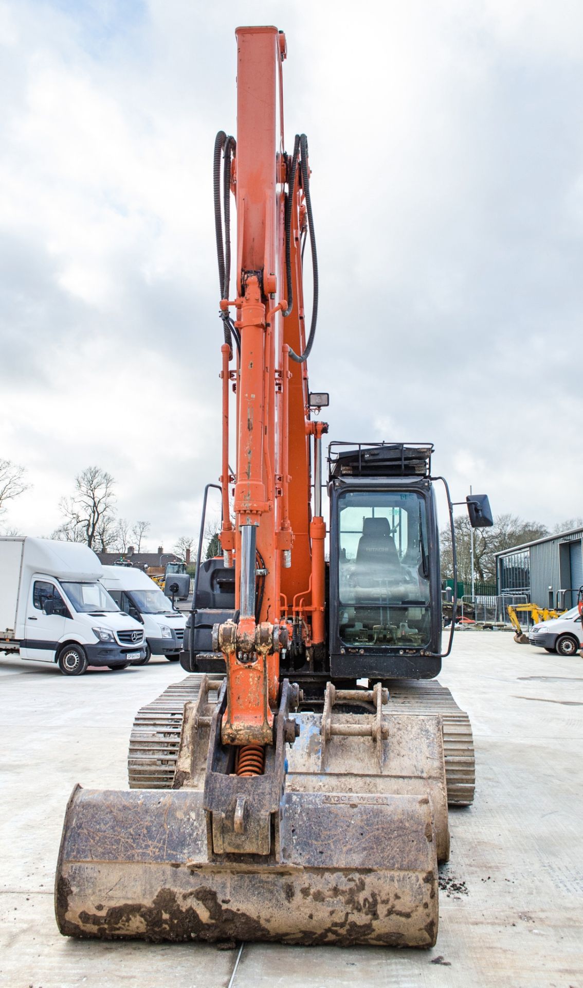 Hitachi ZX 130 LCN-5B 14 tonne steel tracked excavator Year: 2014 S/N: 91931 Recorded hours: 9626 - Image 5 of 27