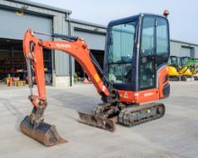 Kubota KX015-4 1.5 tonne rubber tracked excavator Year: 2014 S/N: 58181 Recorded Hours: 1616