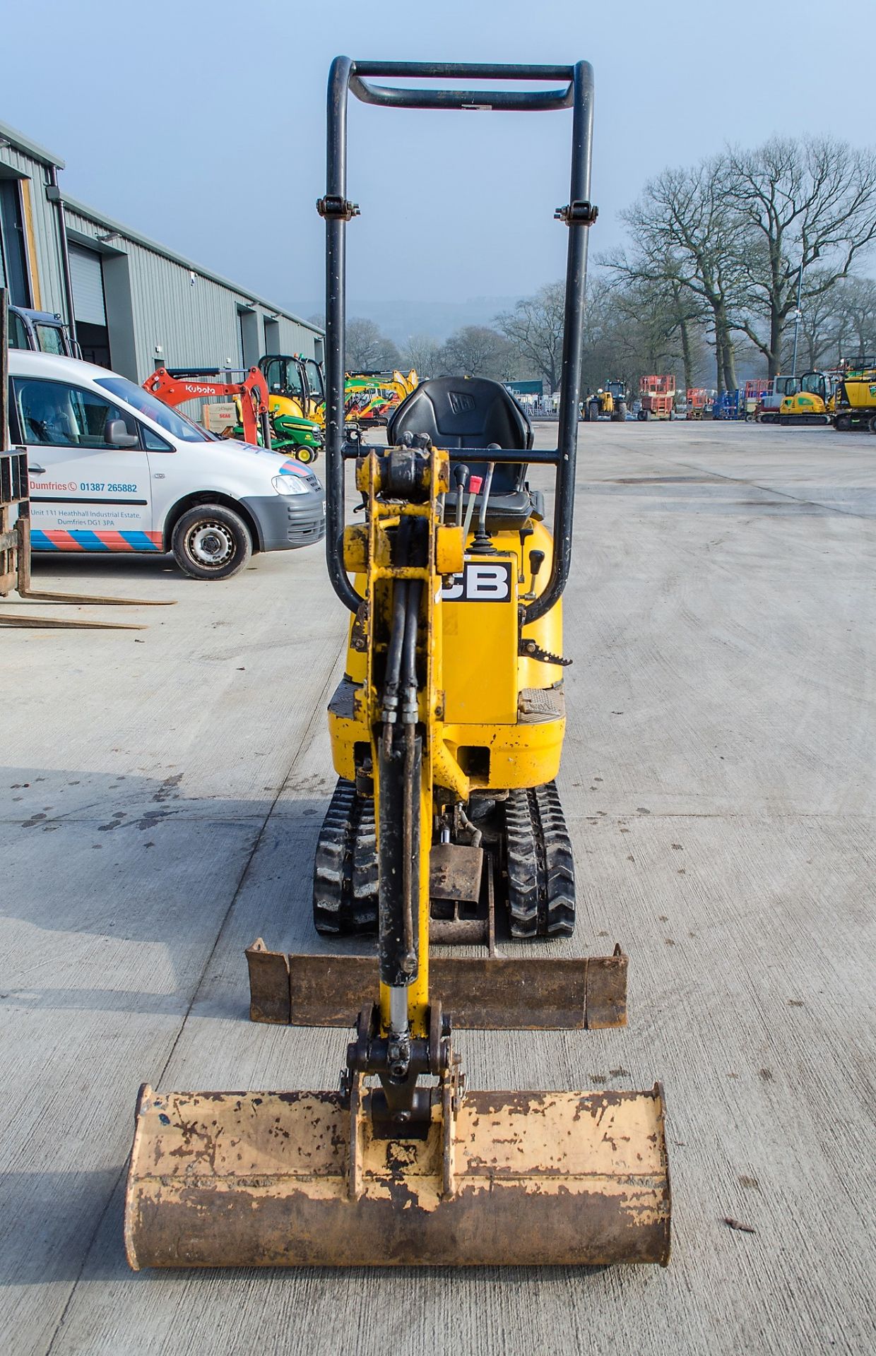 JCB 8008 CTS 0.8 tonne rubber tracked micro excavator Year: 2014 S/N: 2410547 Recorded Hours: 1625 - Image 5 of 20