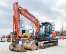Hitachi ZX 130 LCN-5B 14 tonne steel tracked excavator Year: 2014 S/N: 91931 Recorded hours: 9626