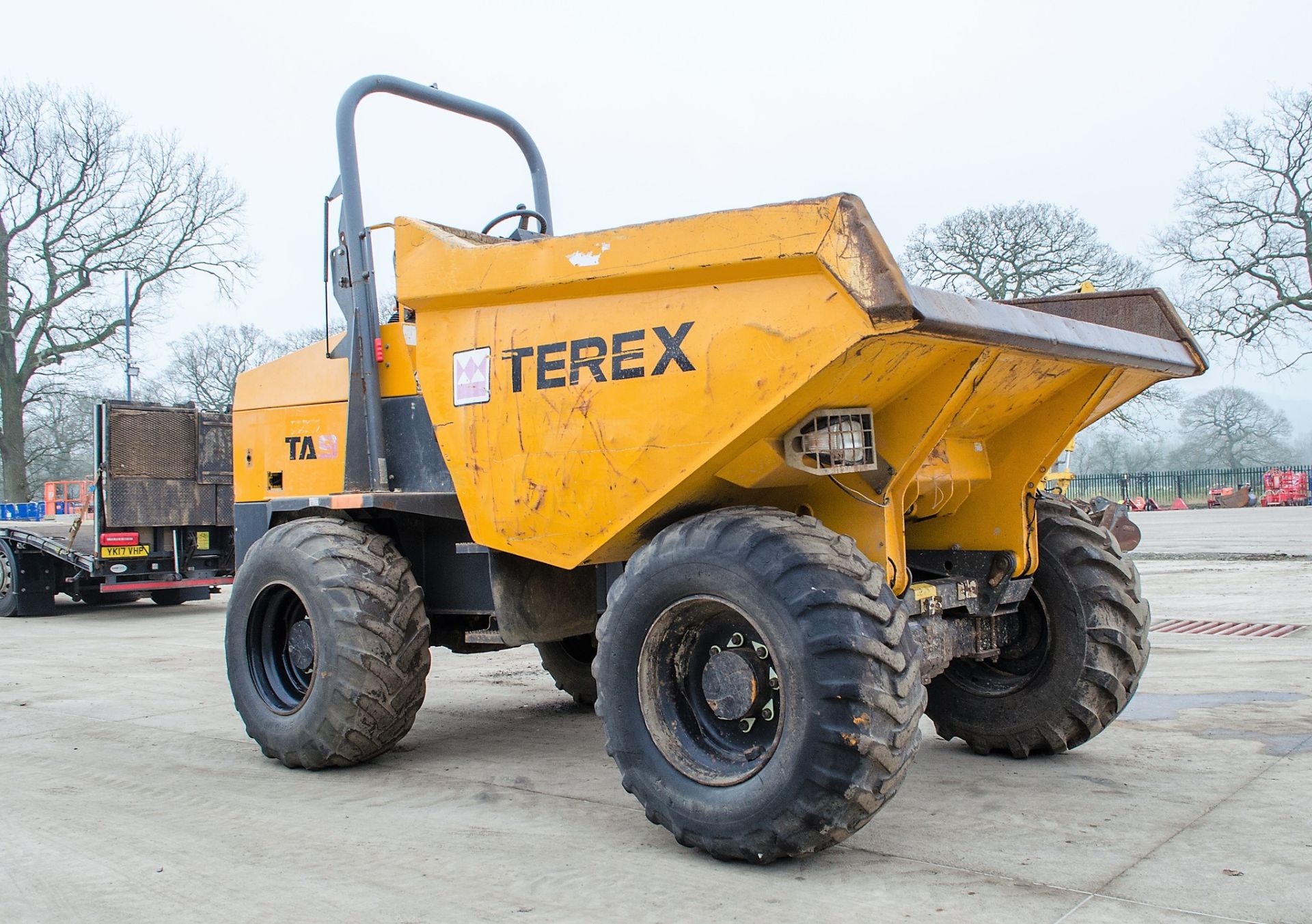 Terex TA9 9 tonne straight skip dumper Year: 2014 S/N: EE8PK5987 Recorded Hours: Not displayed ( - Image 2 of 20