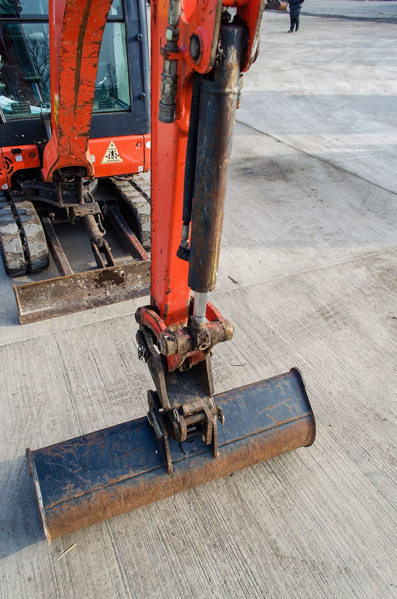 Kubota KX015-4 1.5 tonne rubber tracked excavator Year: 2014 S/N: 58181 Recorded Hours: 1616 - Image 13 of 21