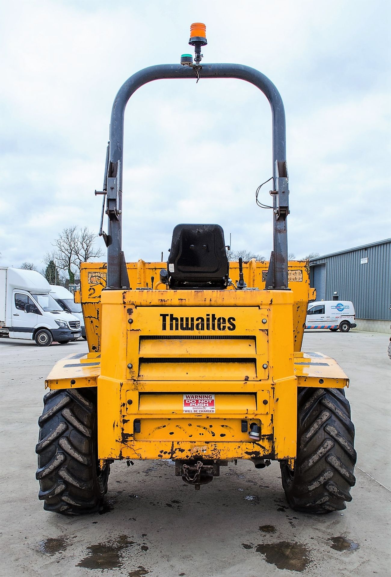 Thwaites 6 tonne straight skip dumper Year: 2010 S/N: 1007B6372 Recorded Hours: 3782 2204 - Image 6 of 20