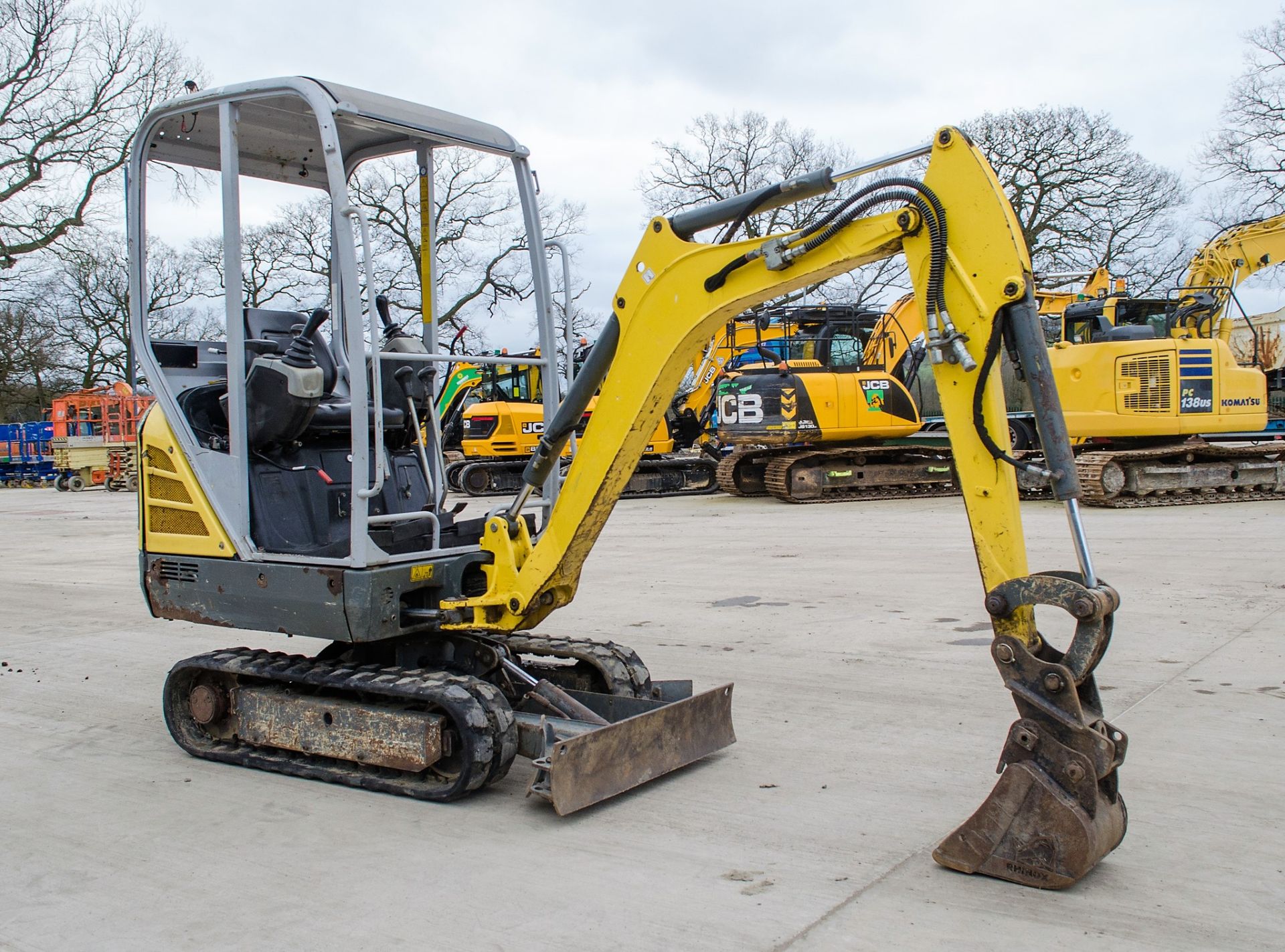 Wacker Neuson ET16 1.5 tonne rubber tracked mini excavator Year: 2016 S/N: HPAL00348 Recorded Hours: - Image 2 of 20