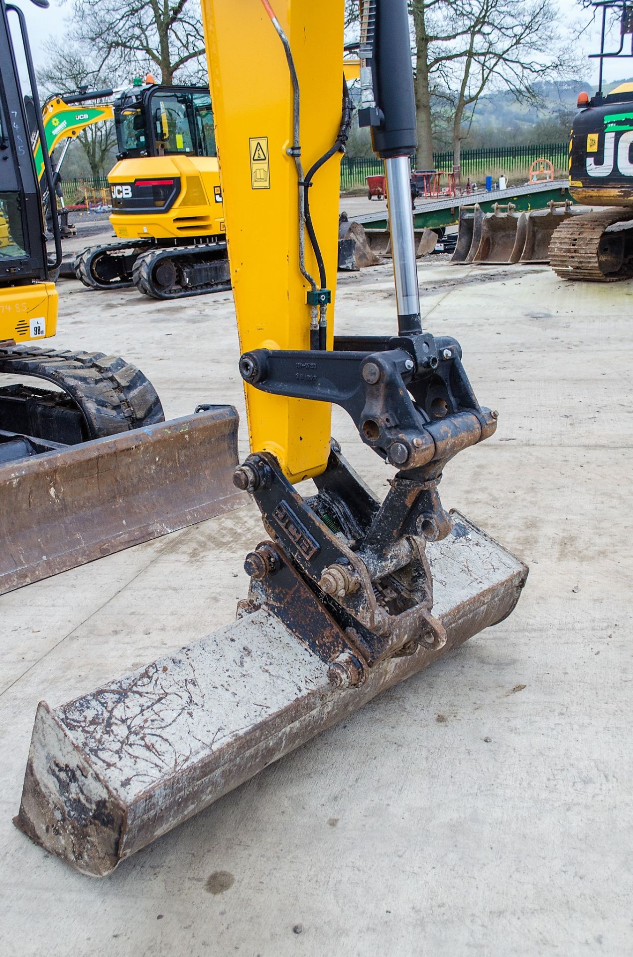 JCB 85 Z-2 Groundworker 8.5 tonne rubber tracked excavator Year: 2020 S/N: 2735673 Recorded Hours: - Image 15 of 29