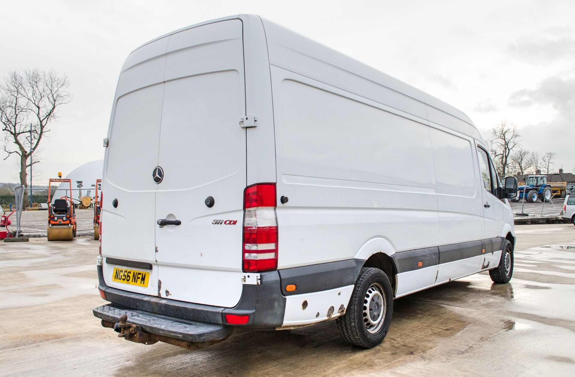 Mercedes Benz Sprinter 311 CDi LWB panel van Registration Number: NG56 NFM Date of Registration: - Image 3 of 27