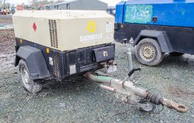 Doosan 741 diesel driven fast tow nobile air compressor Year: 2013 S/N: 432045 Recorded Hours: