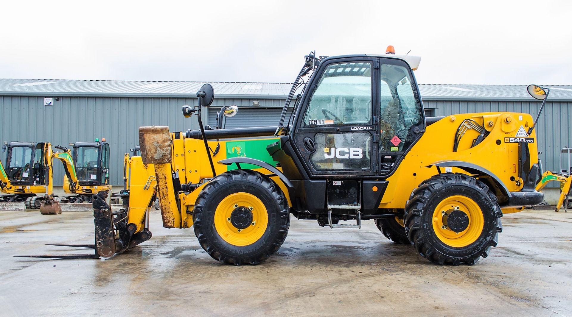 JCB 540-170 17 metre telescopic handler Year: 2014 S/N: 2341088 Recorded Hours: 5298 c/w sway - Image 7 of 22