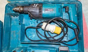 Makita 110v power drill c/w carry case A840849