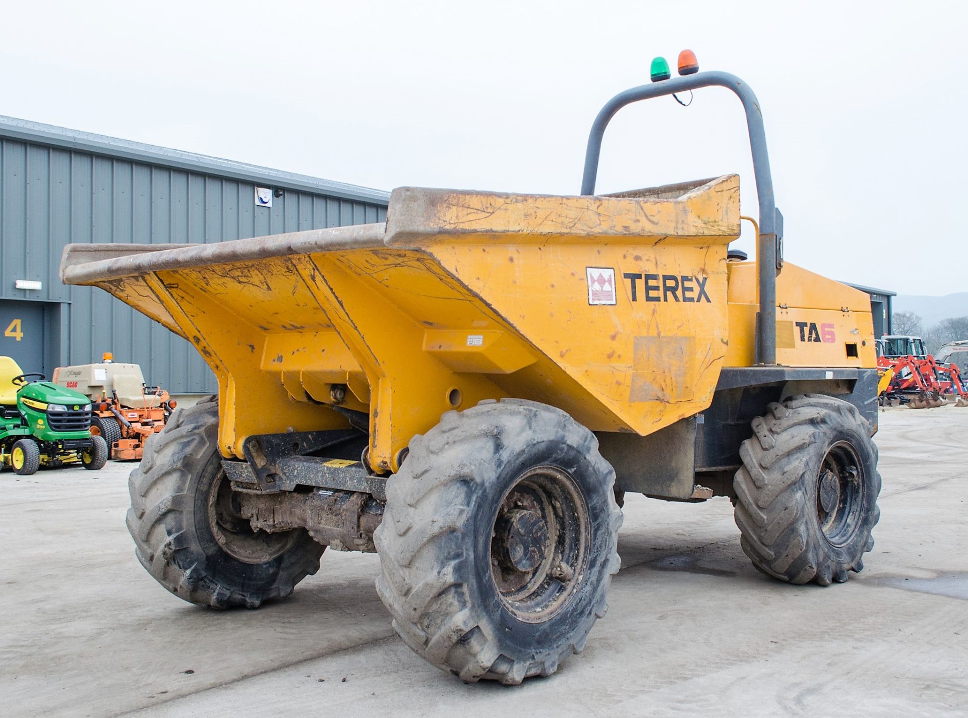 Terex TA6 6 tonne straight skip dumper Year: 2014 S/N: EE1PH5049 Recorded Hours: 1905 D1742