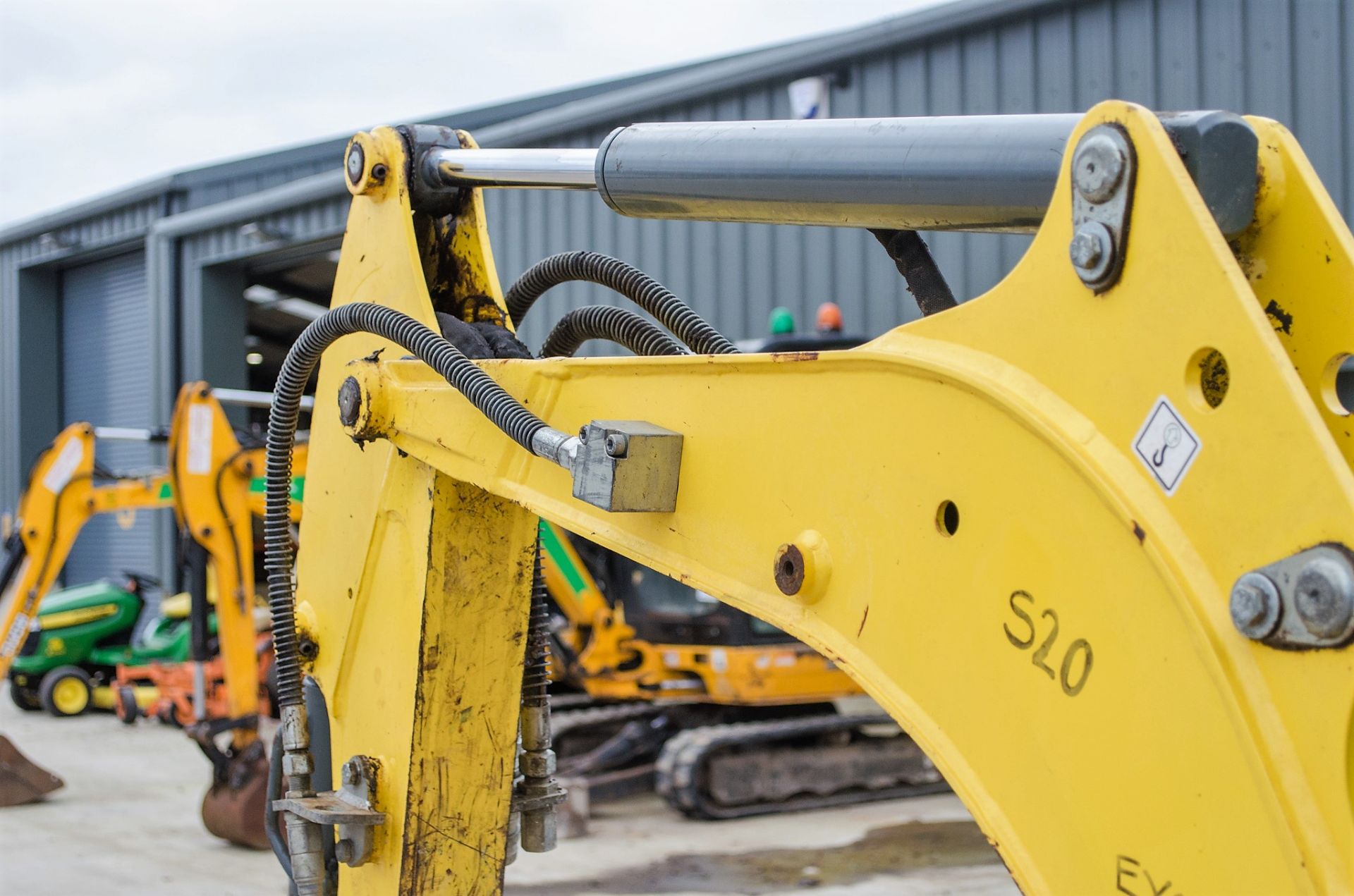 Wacker Neuson ET16 1.5 tonne rubber tracked mini excavator Year: 2016 S/N: HPAL00348 Recorded Hours: - Image 13 of 20