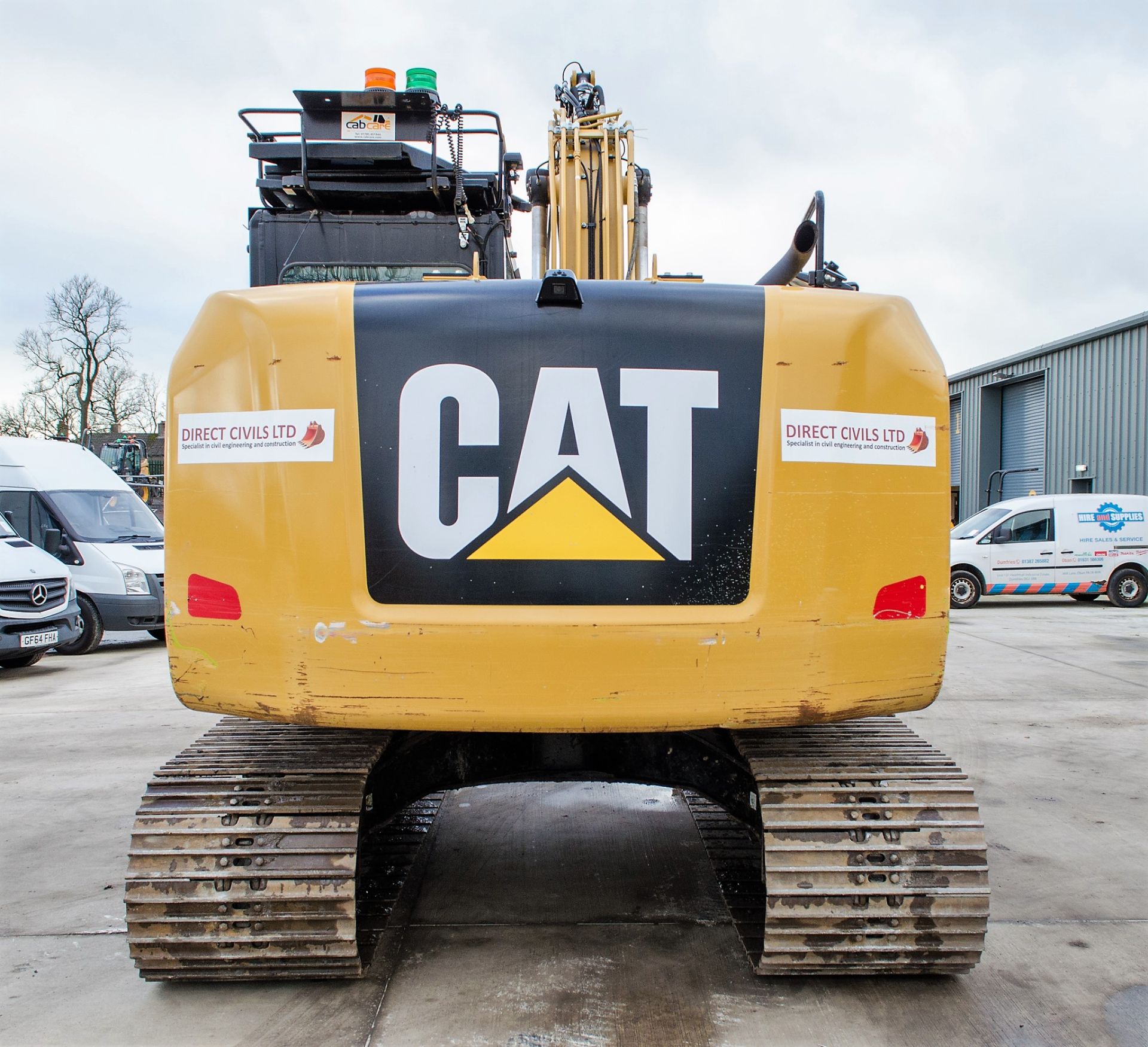 Caterpillar 313FL 13 tonne steel tracked excavator Year: 2020 S/N: 10898 Recorded Hours: 1292 piped, - Image 6 of 31