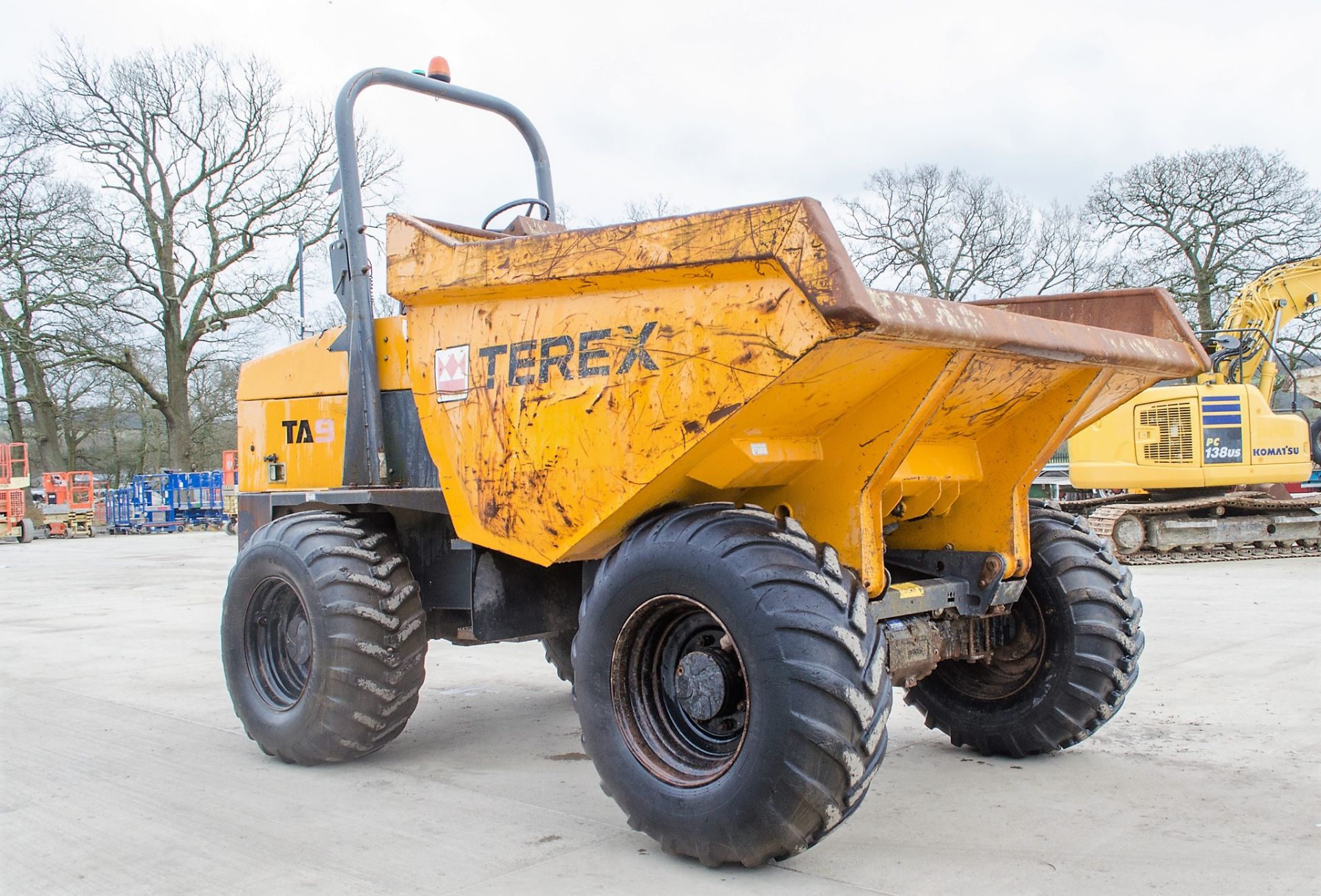 Terex 9 tonne straight skip dumper Year: 2014 S/N: EE5PK5550 Recorded Hours: Not displayed (Clock - Image 2 of 21