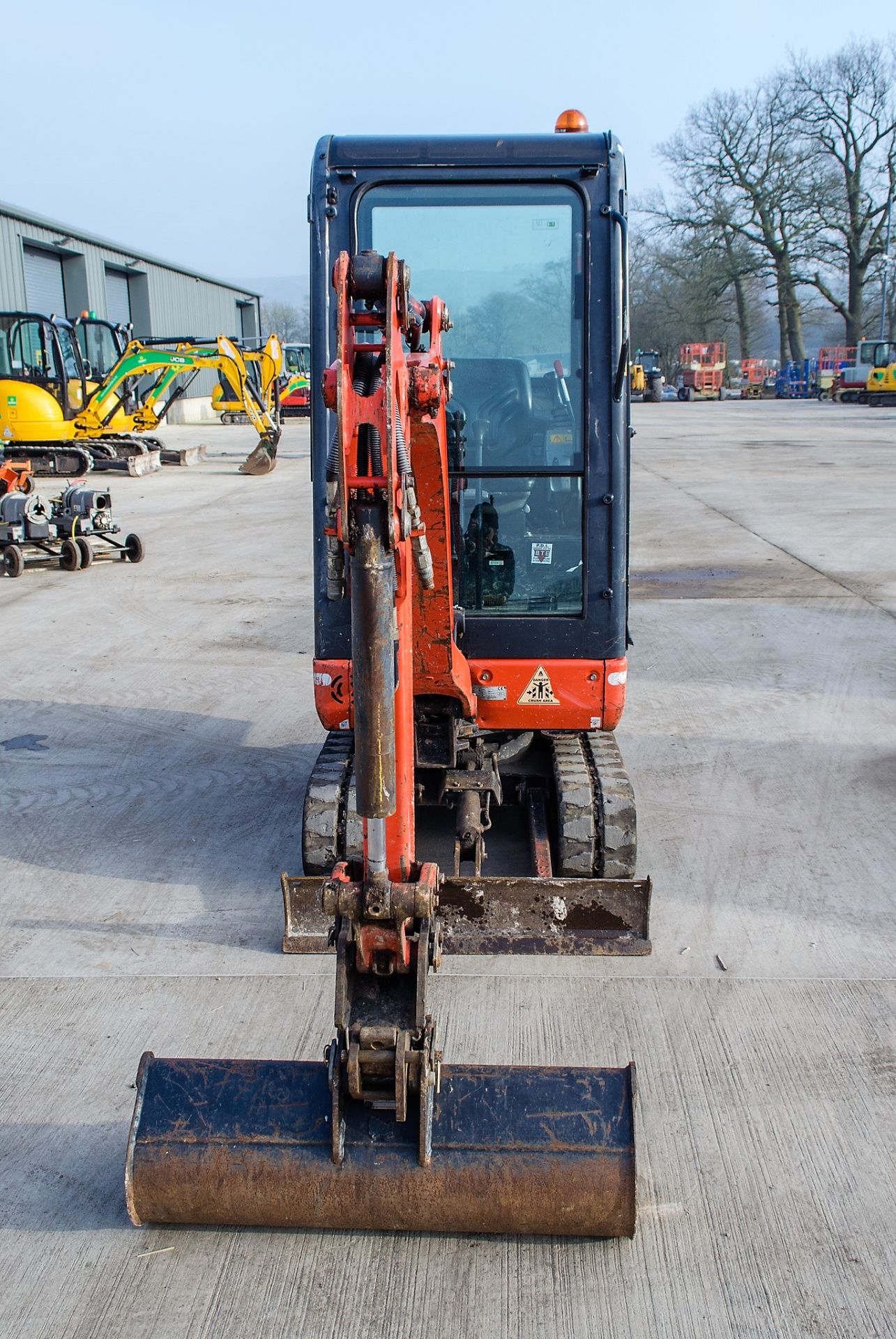 Kubota KX015-4 1.5 tonne rubber tracked excavator Year: 2014 S/N: 58181 Recorded Hours: 1616 - Image 5 of 21