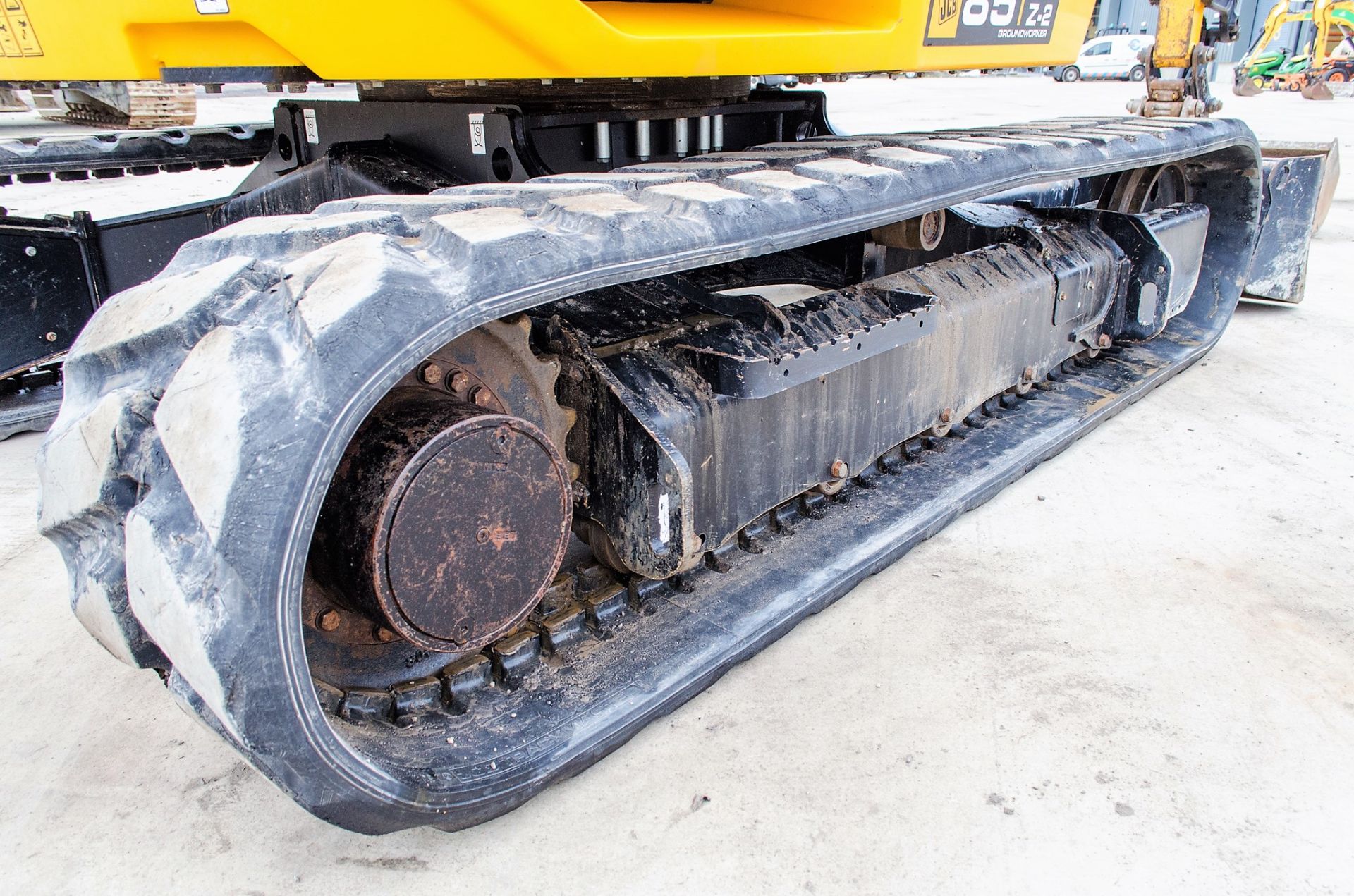 JCB 85 Z-2 Groundworker 8.5 tonne rubber tracked excavator Year: 2020 S/N: 2735672 Recorded Hours: - Image 9 of 30