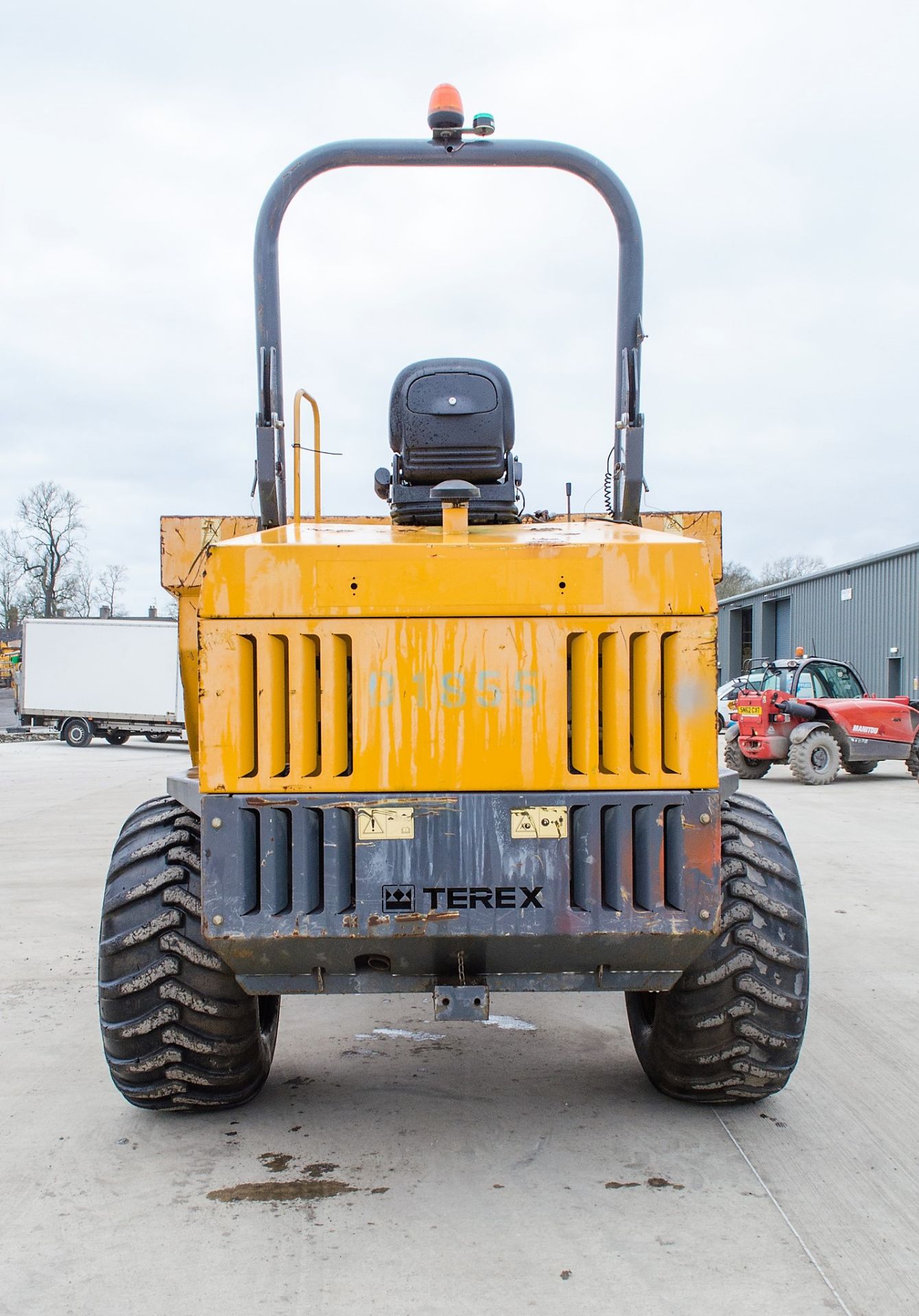 Terex 9 tonne straight skip dumper Year: 2014 S/N: EE5PK5550 Recorded Hours: Not displayed (Clock - Image 6 of 21