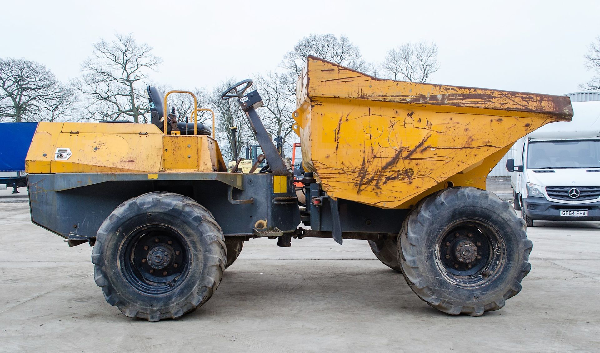 Terex 6 tonne straight skip dumper Year: 2010 S/N: TS2914 Recorded Hours: 2908 1832 - Image 7 of 21