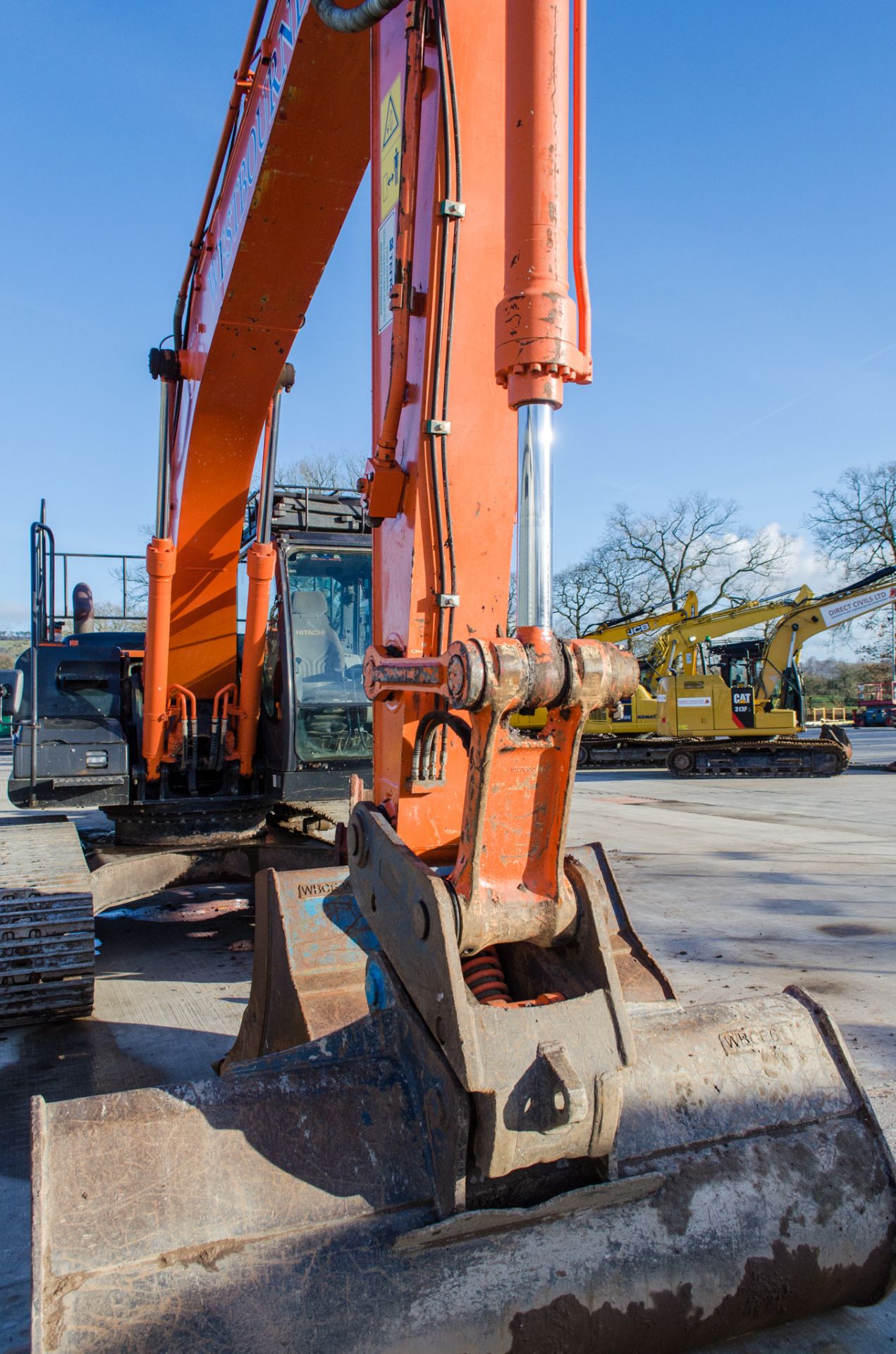 Hitachi ZX 210 LC-5 21 tonne steel tracked excavator Year: 2014 S/N: 300986 Recorded hours: Air con, - Image 14 of 24