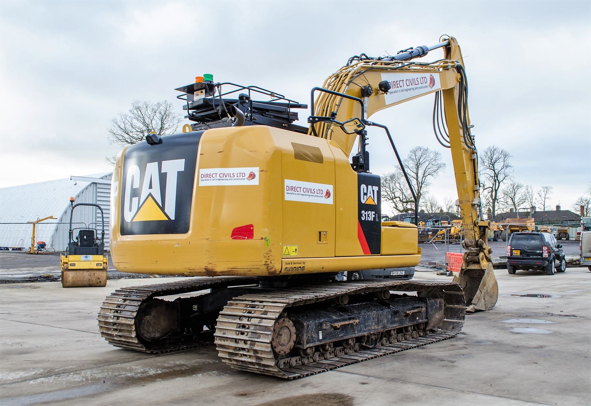 Caterpillar 313FL 13 tonne steel tracked excavator Year: 2020 S/N: 10898 Recorded Hours: 1292 piped, - Image 3 of 31