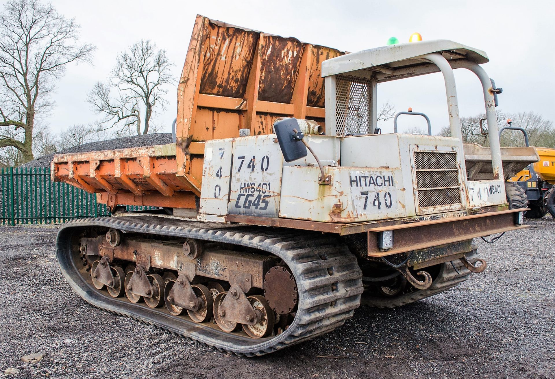 Hitachi Marooka CG45 4.5 tonne rubber tracked dumper S/N: 107062 Recorded Hours: 0199 740 - Image 2 of 19